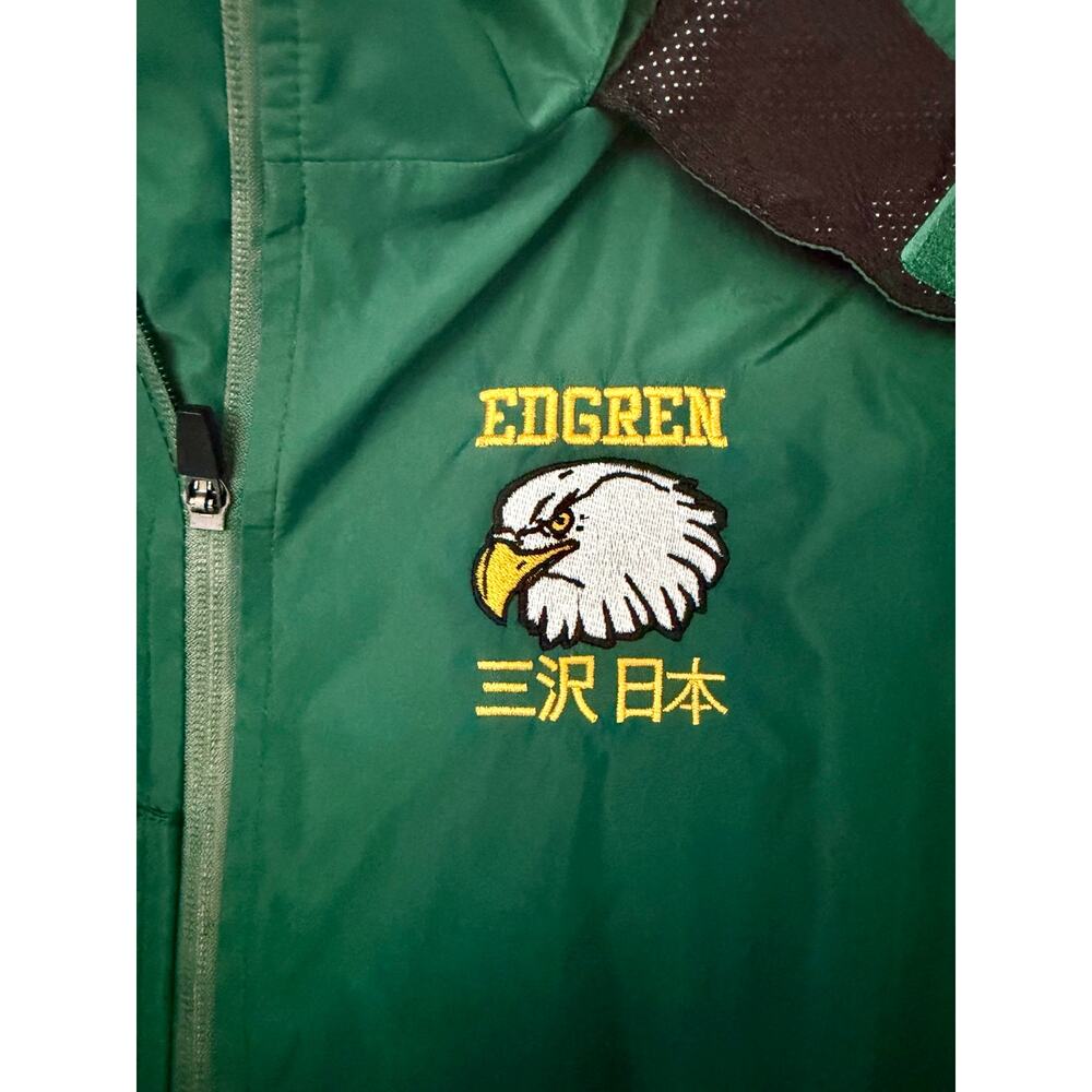 Misawa Japan Air Base Edgren High School Eagles varsity spirit jacket Large